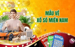 Mẫu Vé Xổ Số Miền Nam