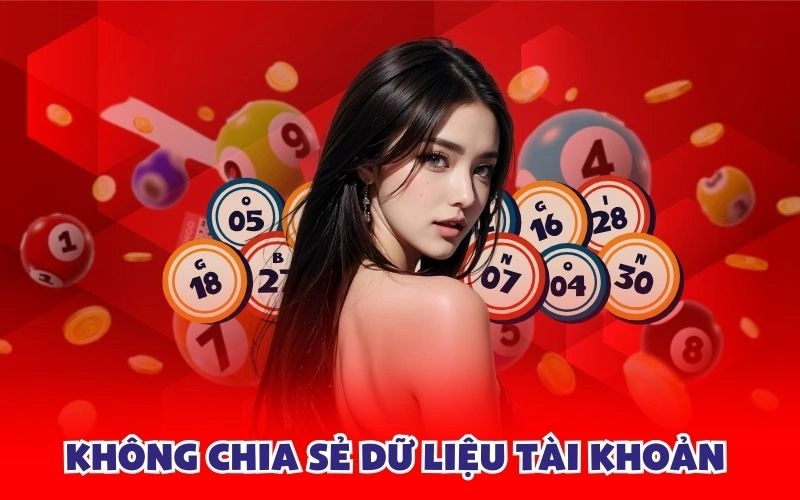 Không chia sẻ dữ liệu liên quan tài khoản cá nhân